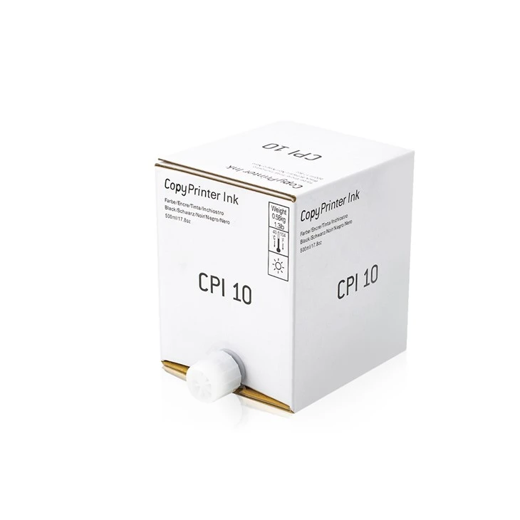 ورق طباعة 1000 مل CPI5/JP-10 حبر T13/JP-50(A3) لطابعة Kish 5450 Riso JP1045/1050/1055/5000 N400/500 JP80/8510