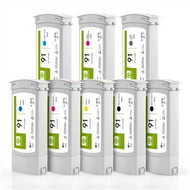 91 خرطوشة حبر متوافقة مع HP Designjet Z6100