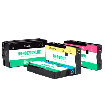 خرطوشة حبر بديلة لطابعة HP 712 DesignJet T210